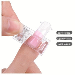 5pcs Nail Tip Clips Crystal Mold Fixing Clip Nail Tool Crystal Glue Clip