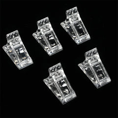 5pcs Nail Tip Clips Crystal Mold Fixing Clip Nail Tool Crystal Glue Clip