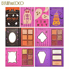 Halloween 21 Colors Eyeshadow Palette Set Pearly Matte Earth Orange Brightening