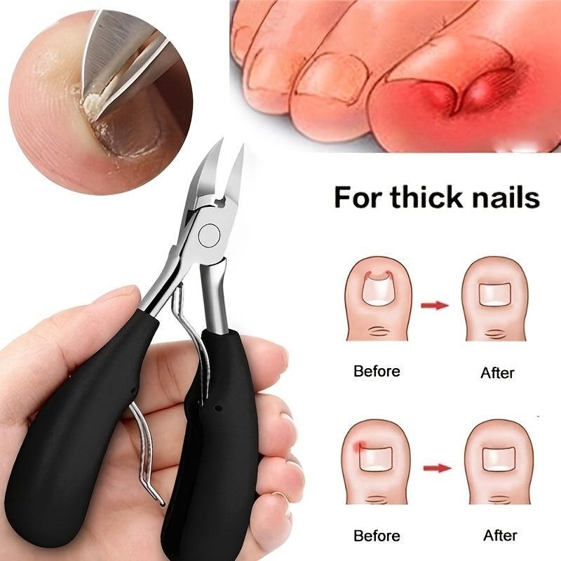 Sharp Toe Nail Clippers - Professional Thick & Ingrown Toe Nail Clippers
