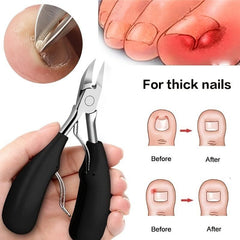Sharp Toe Nail Clippers - Professional Thick & Ingrown Toe Nail Clippers