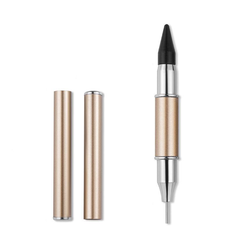 Dual-Ended Nail Art Gem Picker Pen for Rhinestones Beads Jewels