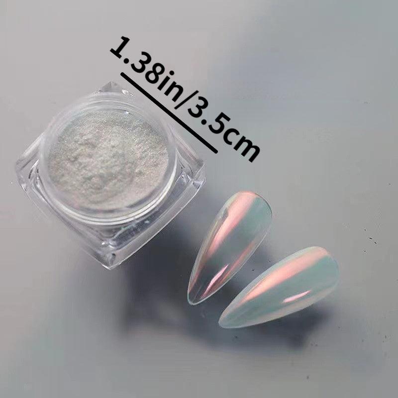 Mermaid Magic Mirror Nail Powder Fairy Moonlight Ice