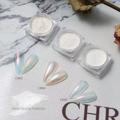 Mermaid Magic Mirror Nail Powder Fairy Moonlight Ice