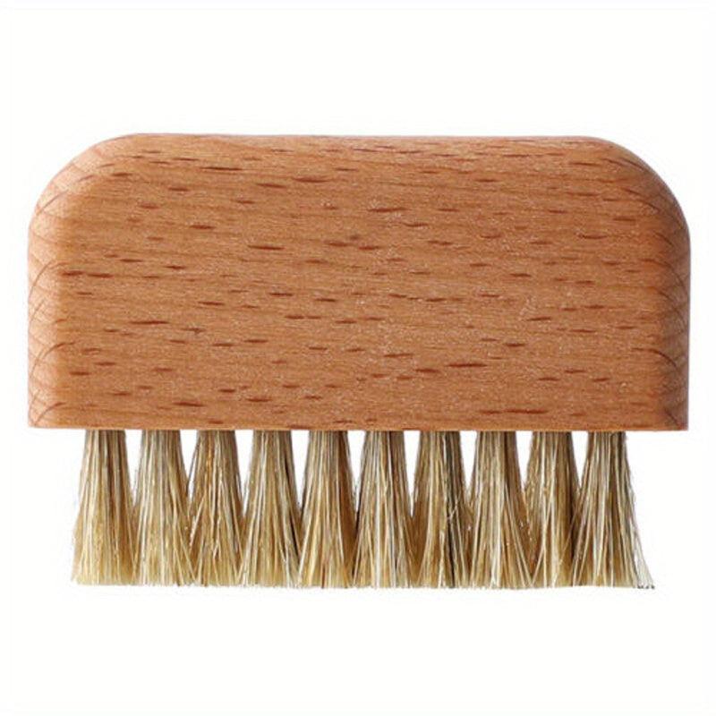 Natural Wooden Sisal Nail Brush for Toes and Nails Cleaning