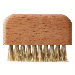 Natural Wooden Sisal Nail Brush for Toes and Nails Cleaning