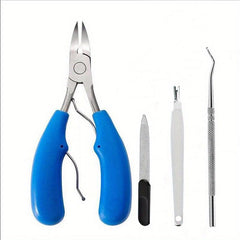 Stainless Steel Nail Clippers Set for Thick & Ingrown Nails