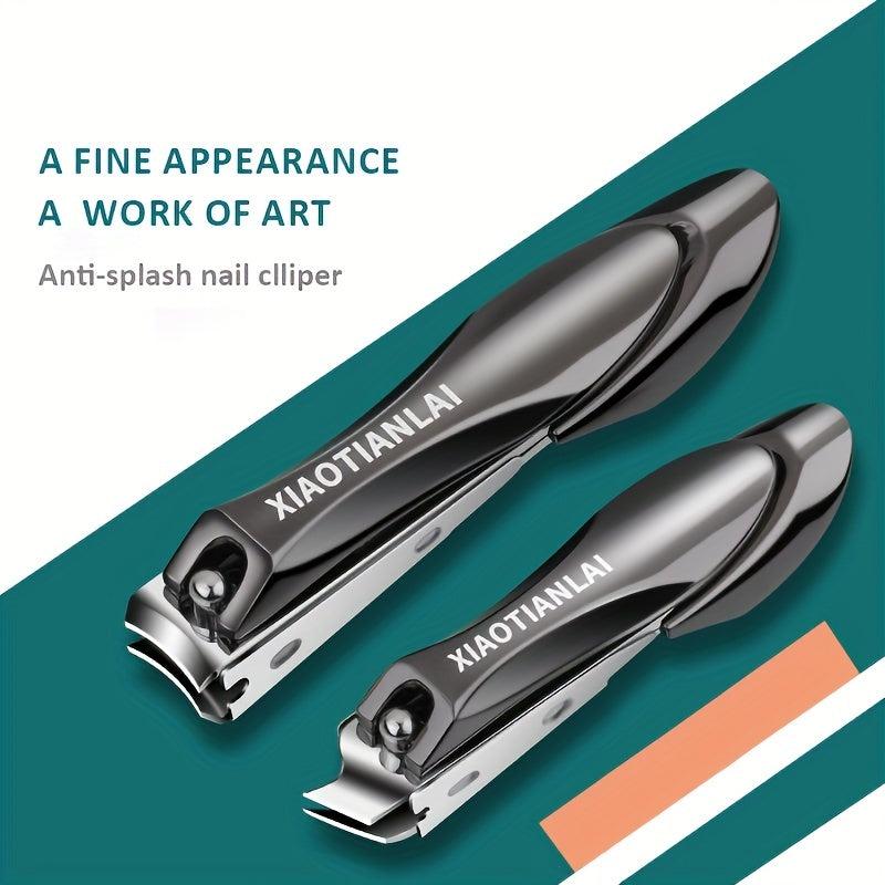 Stainless Steel Nail Clippers Curved Edge for Adult Men Women