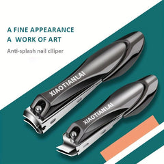 Stainless Steel Nail Clippers Curved Edge for Adult Men Women
