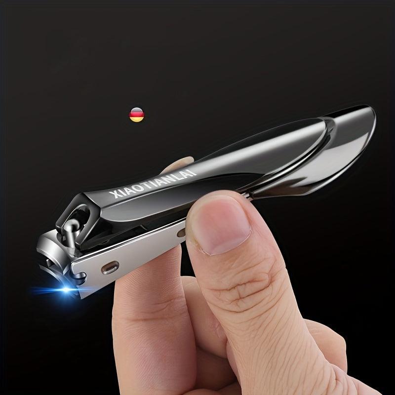 Stainless Steel Nail Clippers Curved Edge for Adult Men Women