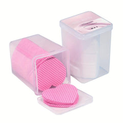200 Pcs Heart Shaped Lint Nail Wipes Glue Wipes For Eyelash Extension