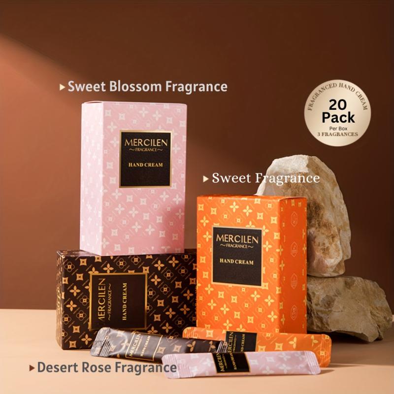 Fragrance Hand Cream Gift Set - Moisturizing Hand Lotion for Dry Skin