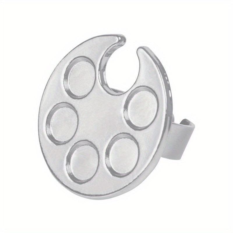 Alloy Finger Paint Palette for Nails & Makeup