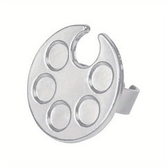 Alloy Finger Paint Palette for Nails & Makeup