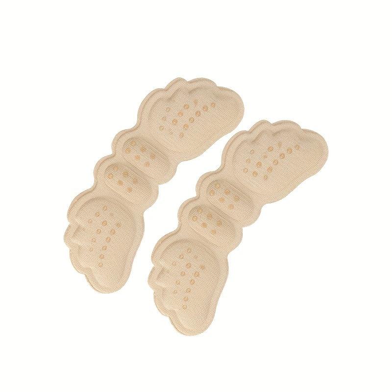 2pcs Heel Stickers Anti-drop Anti-wear Foot Stickers for High Heels