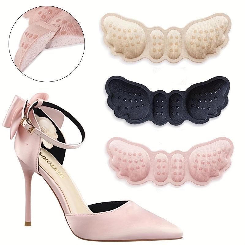 2pcs Heel Stickers Anti-drop Anti-wear Foot Stickers for High Heels