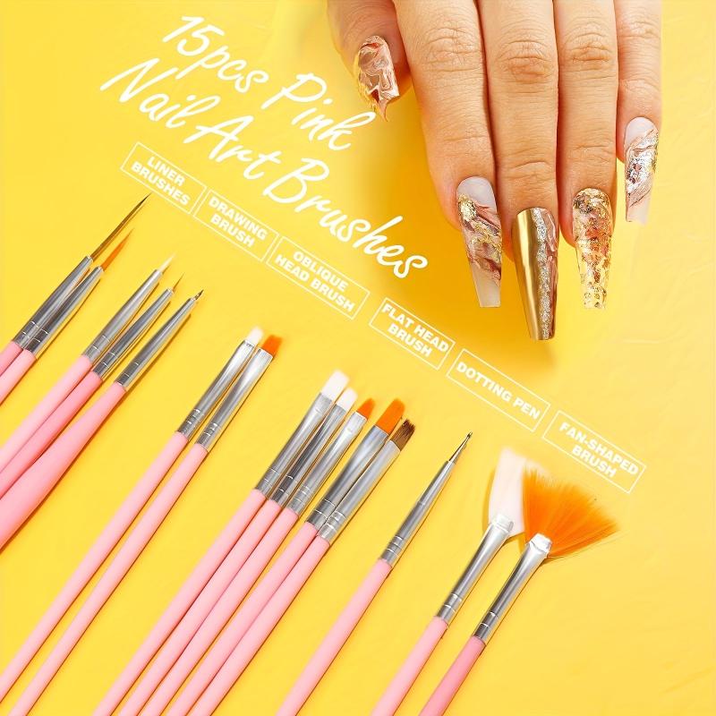 Nail Art Kit with Accessories for DIY Decor