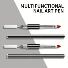 Nail Brushes Uv Extension Gel Double Ended Manicure Pen