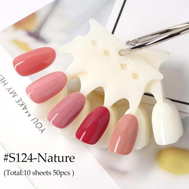 50pcs Clear Crown Nail Art Display Stand with Ring for Manicure Tools