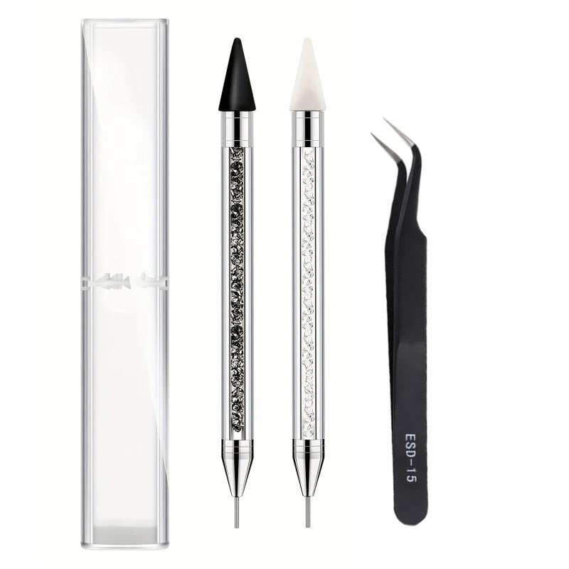 Rhinestone Picker Dotting Pen Dual Ended Diamond Painting Wax Pencil