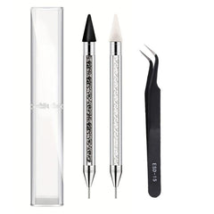 Rhinestone Picker Dotting Pen Dual Ended Diamond Painting Wax Pencil