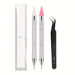 Rhinestone Picker Dotting Pen Dual Ended Diamond Painting Wax Pencil
