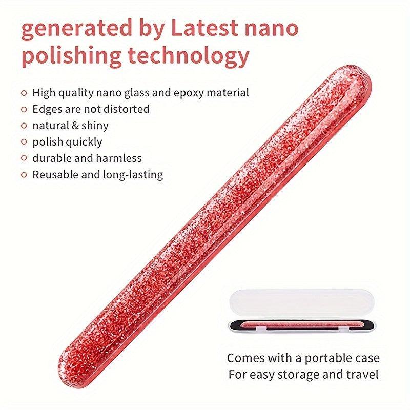 Nano Glass Nail File for Salon and Home Use