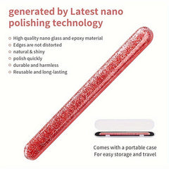 Nano Glass Nail File for Salon and Home Use