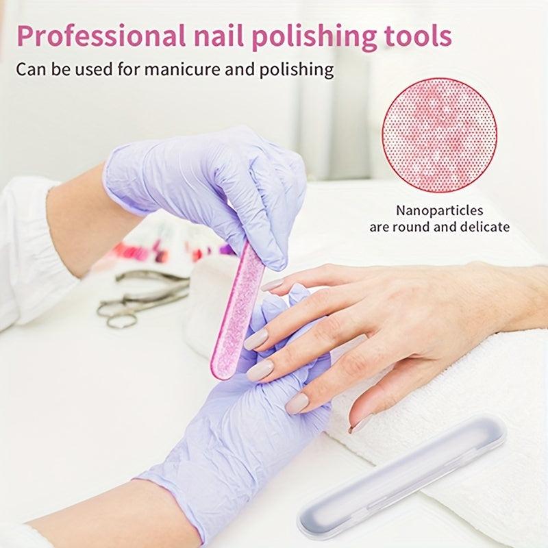 Nano Glass Nail File for Salon and Home Use