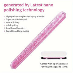 Nano Glass Nail File for Salon and Home Use