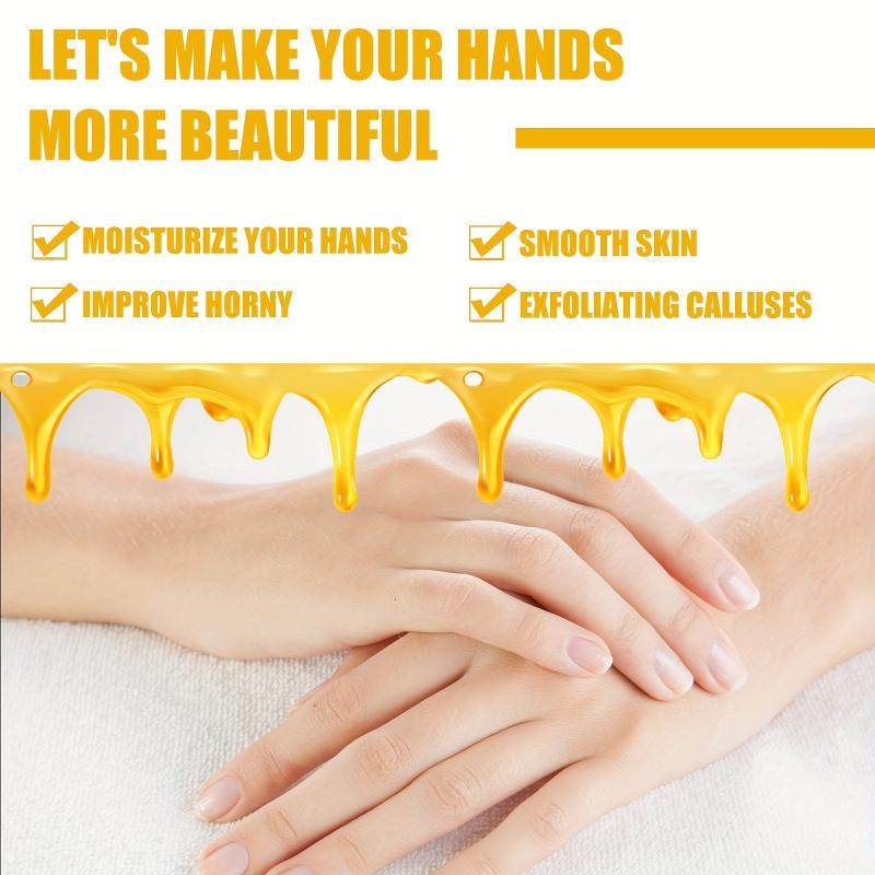 Milk Honey Hand Wax Repair Exfoliate Mask