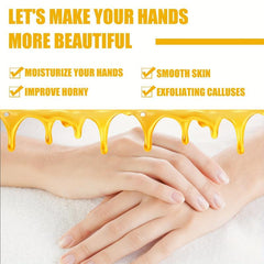 Milk Honey Hand Wax Repair Exfoliate Mask