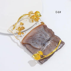 Resin Nail Art Palette with Edge and Stirring Rod