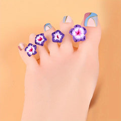 Reusable Toe Separators for Pedicure Nail Polish
