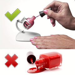 Nail Polish Grip & Tip Holder Easy Manicure Pedicure Accessory Nail Art Tools