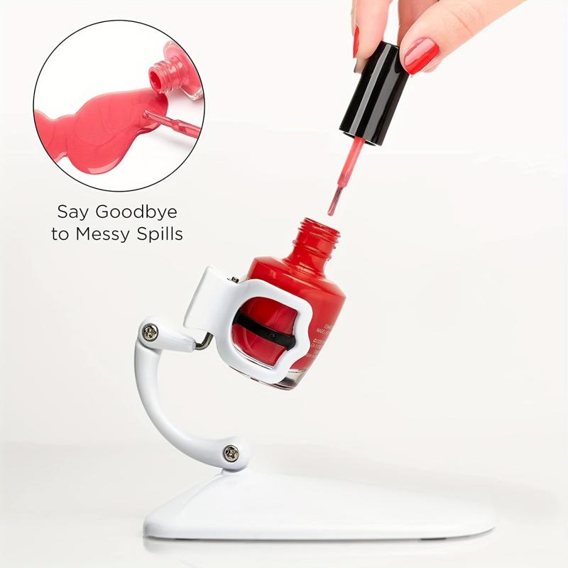 Nail Polish Grip & Tip Holder Easy Manicure Pedicure Accessory Nail Art Tools