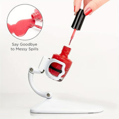Nail Polish Grip & Tip Holder Easy Manicure Pedicure Accessory Nail Art Tools