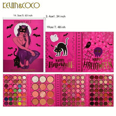 117 Colors Eyeshadow Palette 4 Layers Pearly Matte Bright Tones