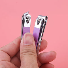 7 Pcs Nail Clippers Portable Set Stainless Steel Pedicure Set