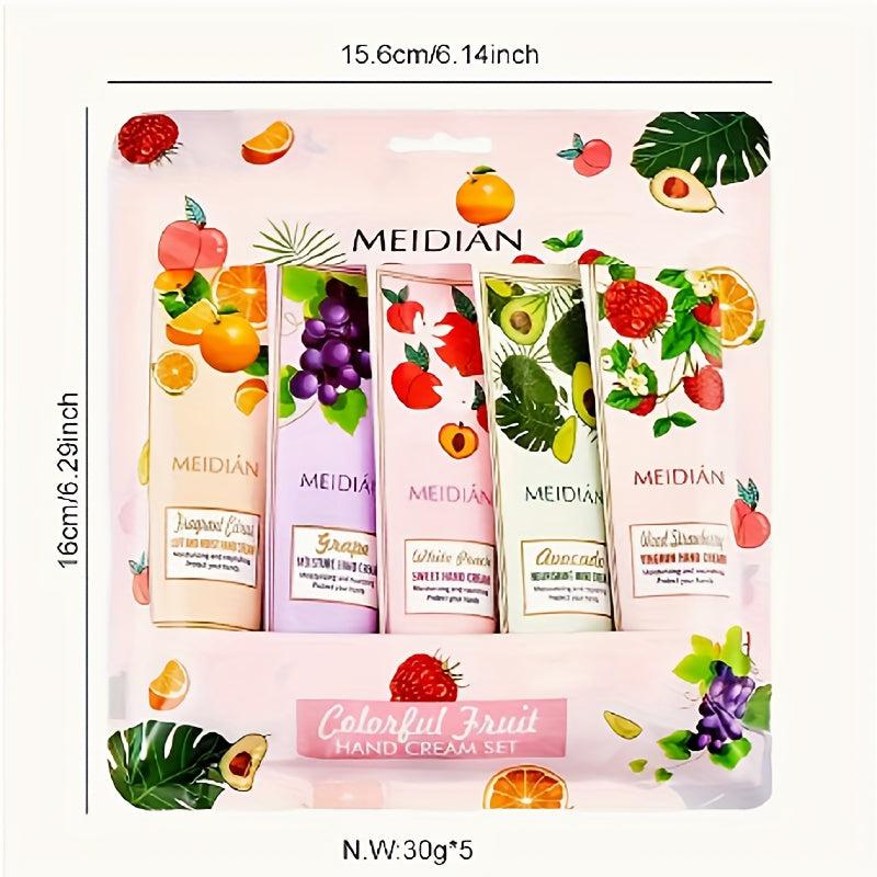Floral Fruity Hand Cream Gift Set, Deeply Moisturizing, Travel Size Loti