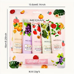 Floral Fruity Hand Cream Gift Set, Deeply Moisturizing, Travel Size Loti