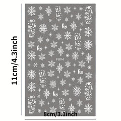 3D Nail Art Stickers Nail Decals For Manicure 5 Styles