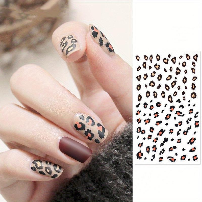 3D Self Adhesive Nail Stickers Nail Art Decals DIY Nail Decoration Accessories