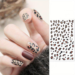 3D Self Adhesive Nail Stickers Nail Art Decals DIY Nail Decoration Accessories