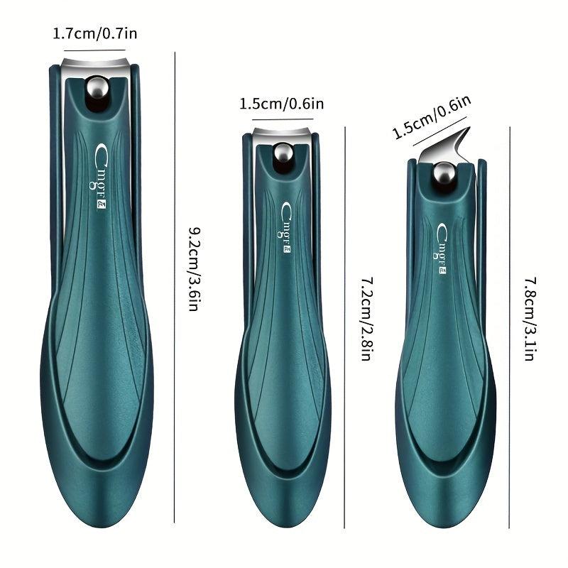 Professional Nail Clippers Set Stainless Steel Fingernail and Toenail Clippers