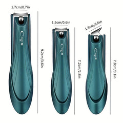 Professional Nail Clippers Set Stainless Steel Fingernail and Toenail Clippers