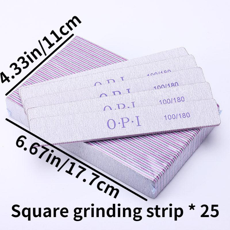 Nail Scrub Strip Double Sided Manicure Sanding Strip