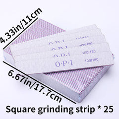 Nail Scrub Strip Double Sided Manicure Sanding Strip