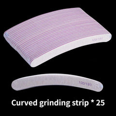Nail Scrub Strip Double Sided Manicure Sanding Strip