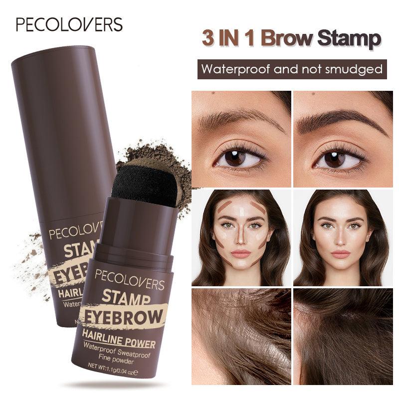 4 Colors Hair Line Powder Brown Root Cover Up Hair Shadow Long Lasting